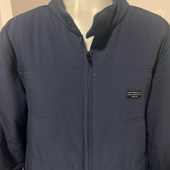 Travis Mathew Navy Blue Interlude Puffer Jacket - Picture 5 of 9